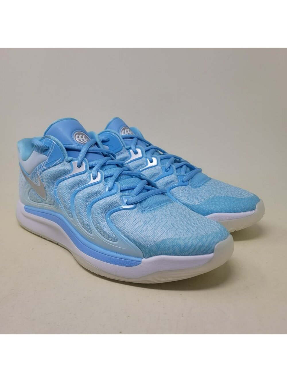 Nike KD 17 Christmas Basketball Sneakers Blue White FZ1525-400 Men's Size 12